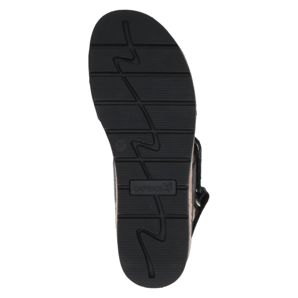 Sandal Skinn Svart 28714 - Image 4