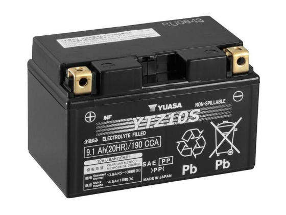 High performance AGM battery, YTZ10S