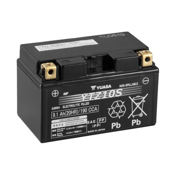 High performance AGM battery, YTZ10S