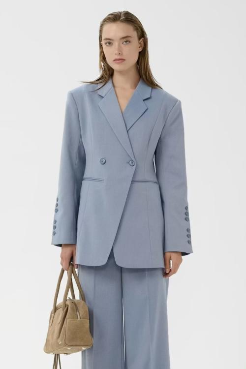 Wendi Blazer - Dusty Blue