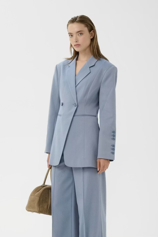 Wendi Blazer - Dusty Blue - Image 3