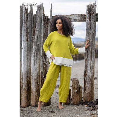 BOHÉME Bukse Basic Tykk Lin B13253