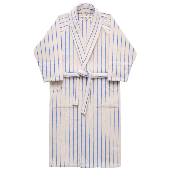 Naram Bathrobe - Moonbeam & Ultranarine
