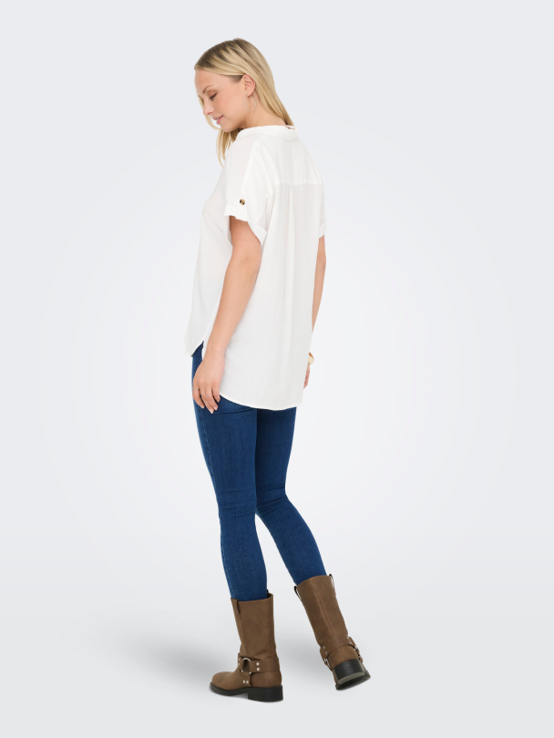 ONLYASMIN SHIRT S/S WVN NOOS - Image 2