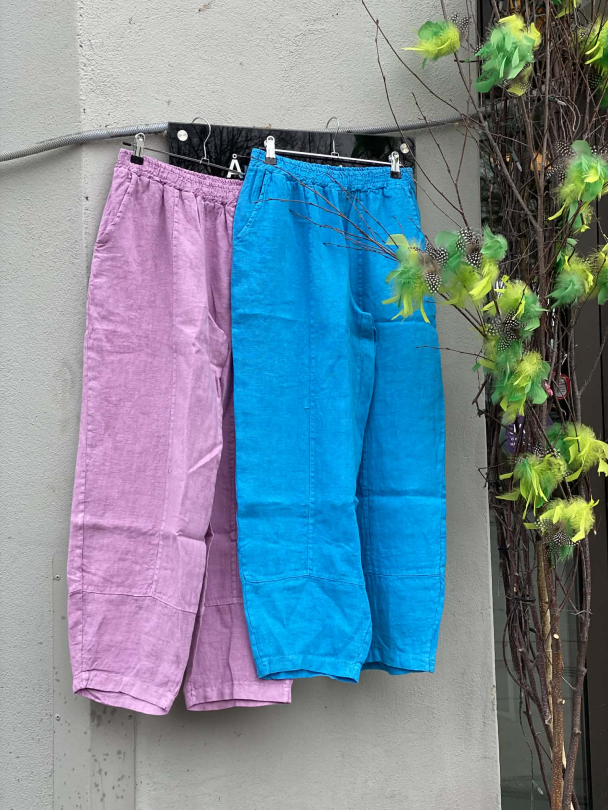 BOHÉME Bukse Basic Tykk Lin B13253 - Image 9