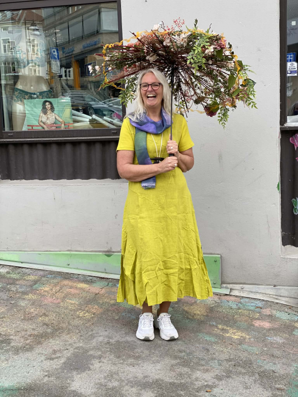 BOHÉME Kjole Lang Kort Arm B13254 - Image 6