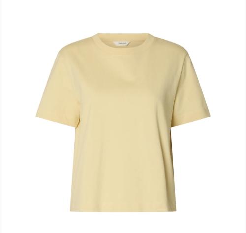 Essential - Boxy Tee - Italian Straw