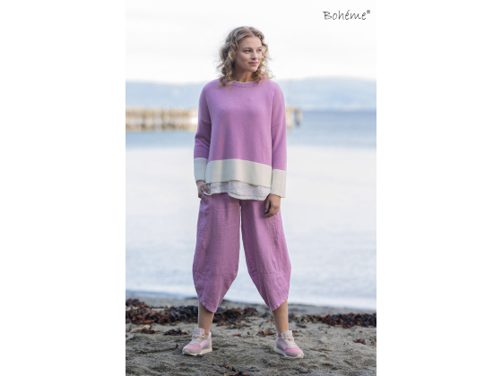 BOH&Eacute;ME Bukse Baggy Lin B13249