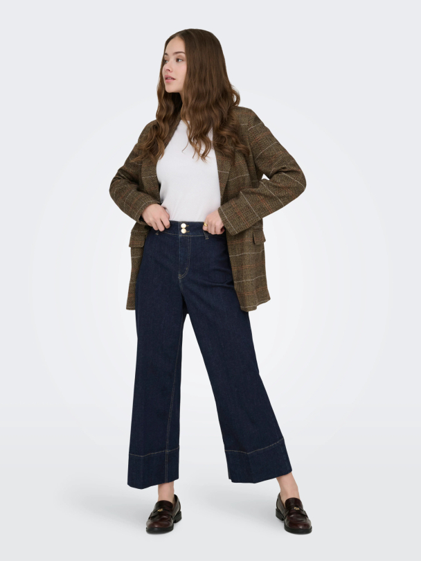 ONLMADISON HW Wide Crop Jeans GUA85 NOOS  - Image 3