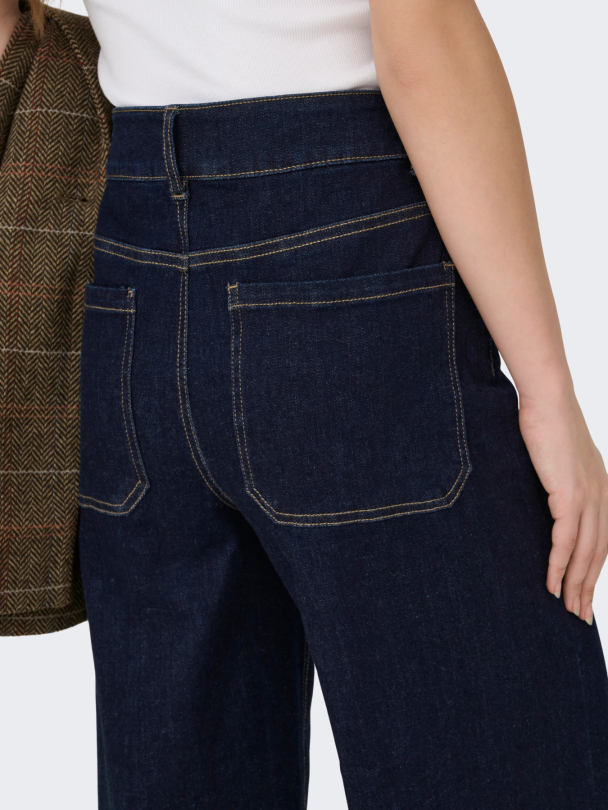 ONLMADISON HW Wide Crop Jeans GUA85 NOOS  - Image 4