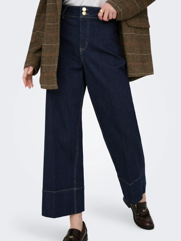 ONLMADISON HW Wide Crop Jeans GUA85 NOOS  - Image 5