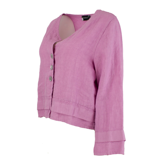 BOHÉME Jakke Kort Tykk Lin B13248 - Image 7