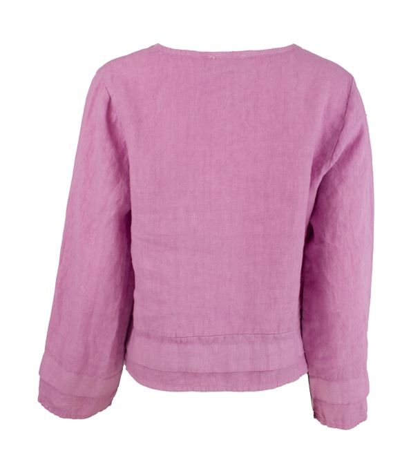 BOHÉME Jakke Kort Tykk Lin B13248 - Image 8