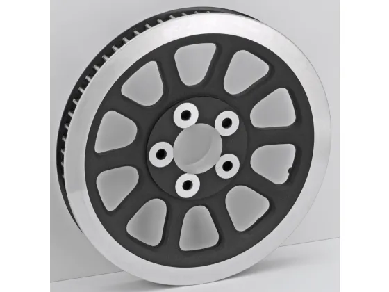 REAR WHEEL BELT PULLEYS