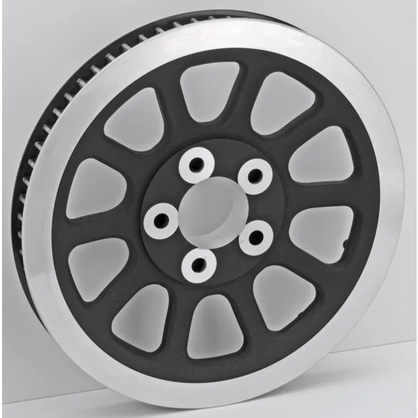 REAR WHEEL BELT PULLEYS