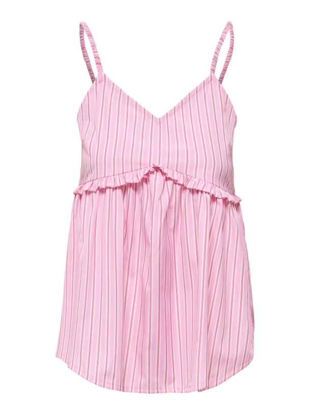 ONLLORIS STRAP FLOWY TOP WVN - Image 1