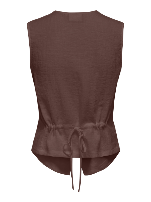 ONLITA S/L LINEN LOOK WAISTCOAT TLR - Image 2