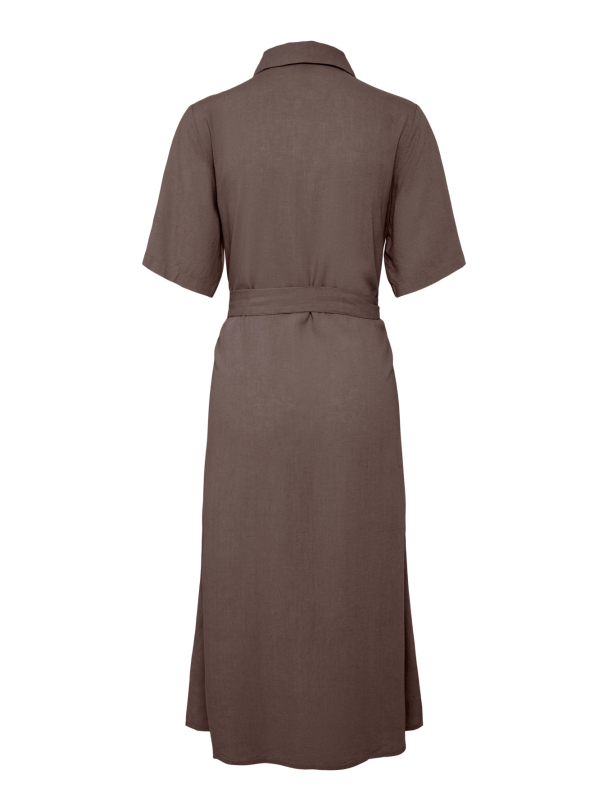PCPIA 2/4 MIDI SHIRT DRESS WVN NOOS - Image 2