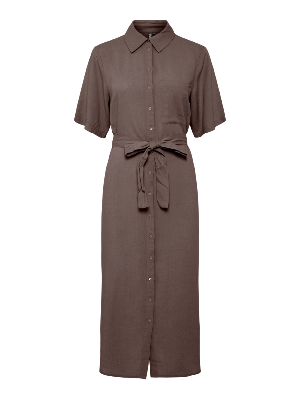 PCPIA 2/4 MIDI SHIRT DRESS WVN NOOS - Image 1