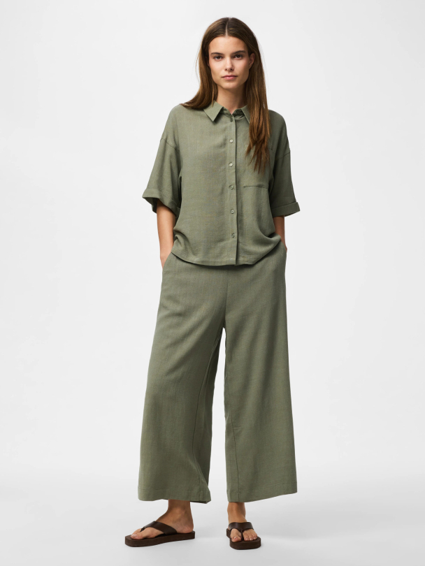 PCVINSTY SHORT 2/4 SHIRT WVN - Image 3