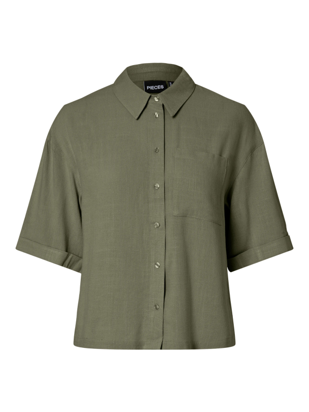 PCVINSTY SHORT 2/4 SHIRT WVN - Image 1
