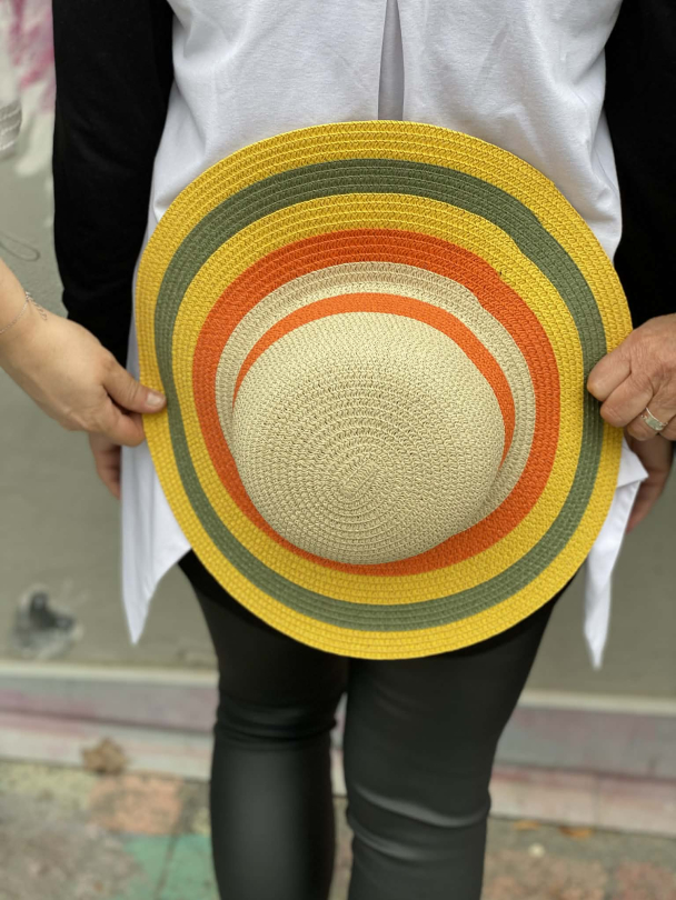 INTEX Sommerhatt med STRIPE  1594 - Image 6