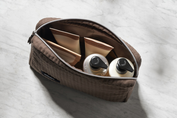 Toalettmappe Brun - Image 3