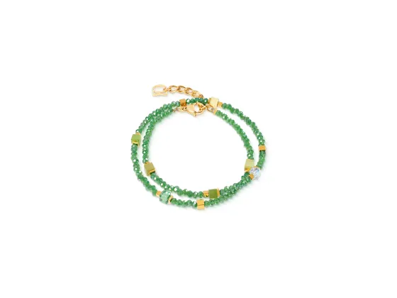 Bracelet Joyful Colours Flex Gold & Green
