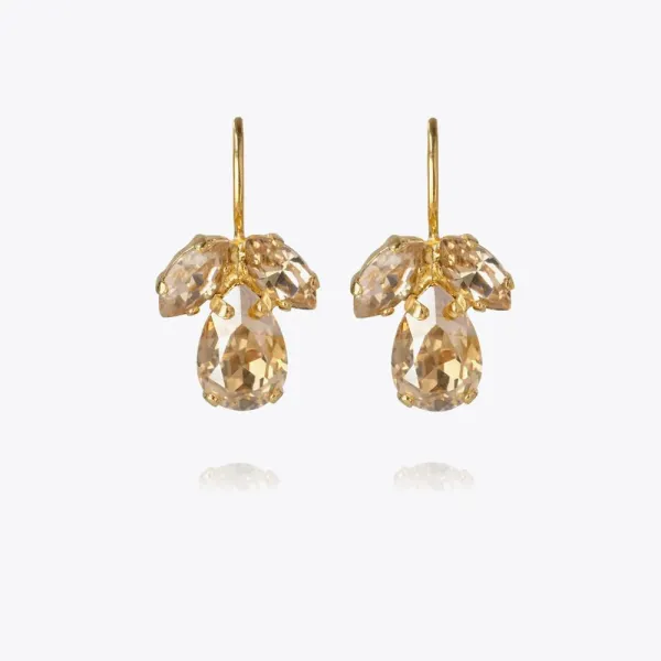 Petite Timo  Earrings - Golden Shadow