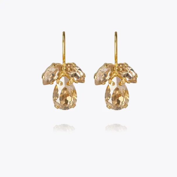 Petite Timo  Earrings - Golden Shadow