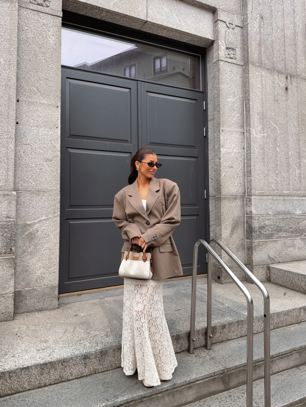 Akasha Lace shirt - ivory  - Image 4