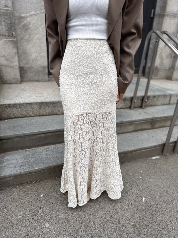 Akasha Lace shirt - ivory  - Image 1