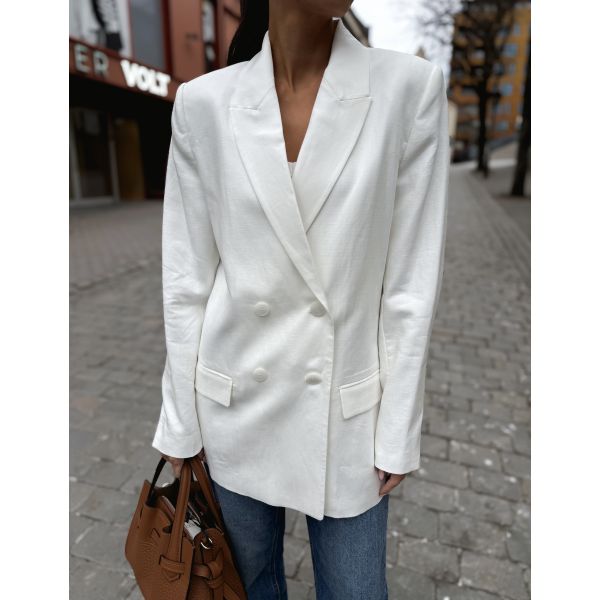 Riava Blazer - Bright White 