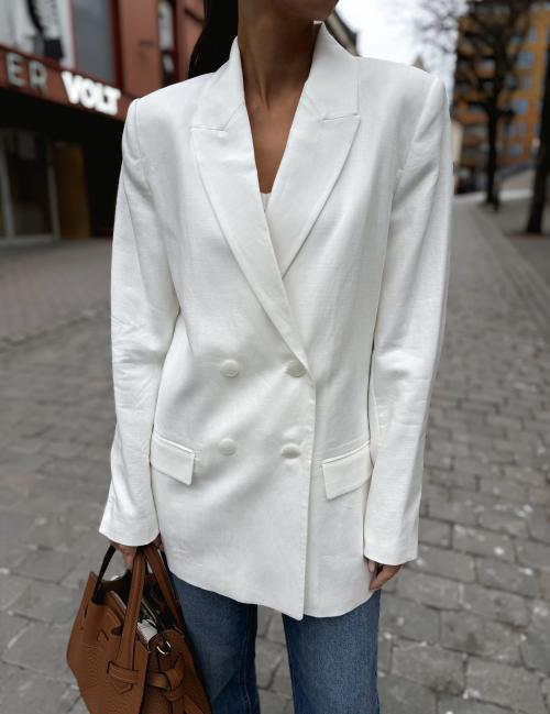 Riava Blazer - Bright White 