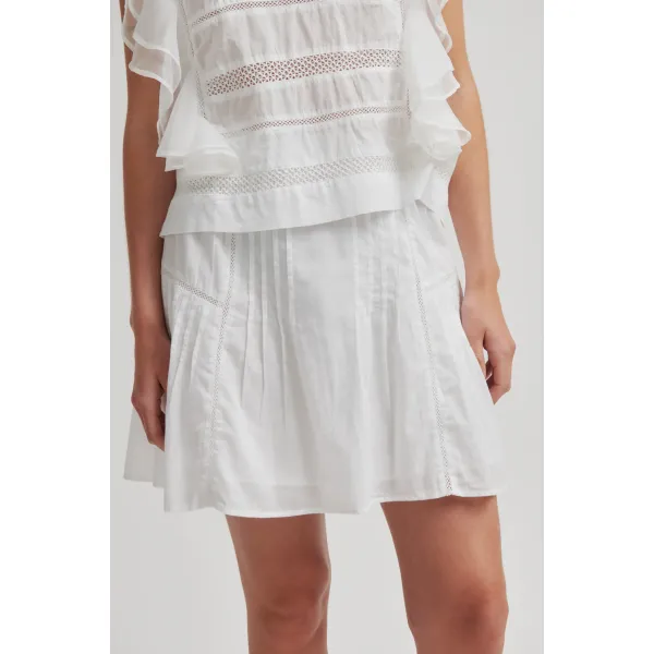 Kristel Skirt - White 