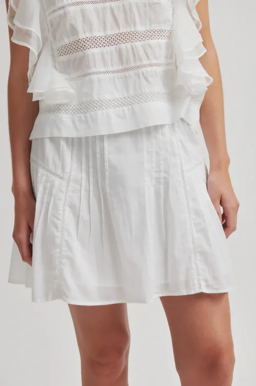 Kristel Skirt - White 