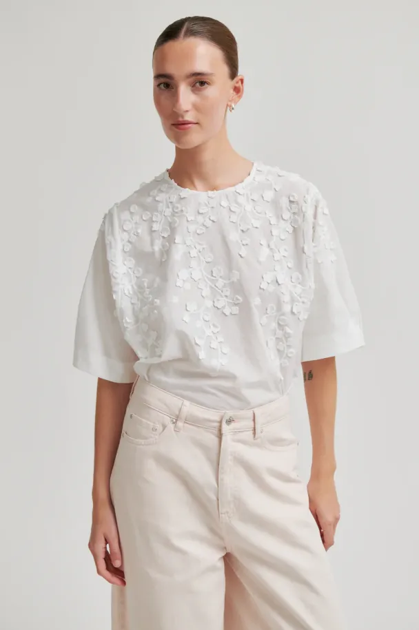 Farrow Blouse - White  - Image 2