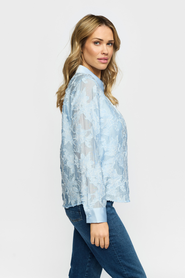 Prima Bluse Blå - Image 4