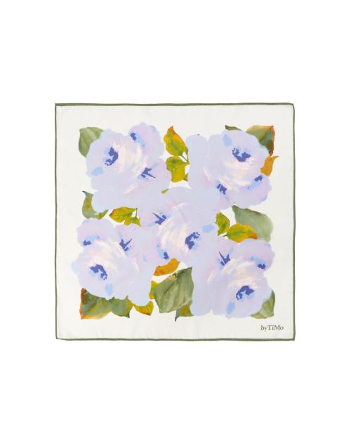 Silk Scarf Small - Celeste