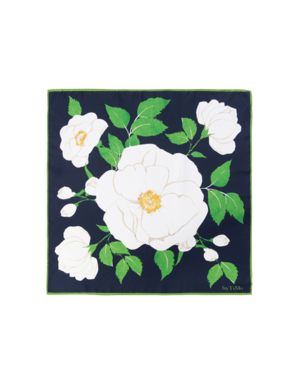 Silk Scarf Small - Riviera - Image 1