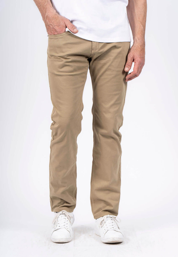 PEBecker 5-pocket pants, sand - Image 1
