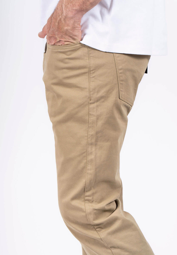 PEBecker 5-pocket pants, sand - Image 3