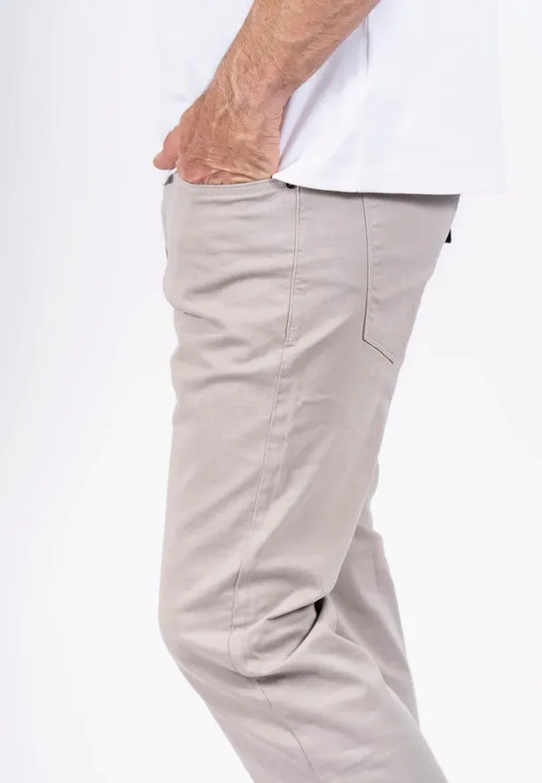PEBecker 5-pocket pants, beige - Image 4