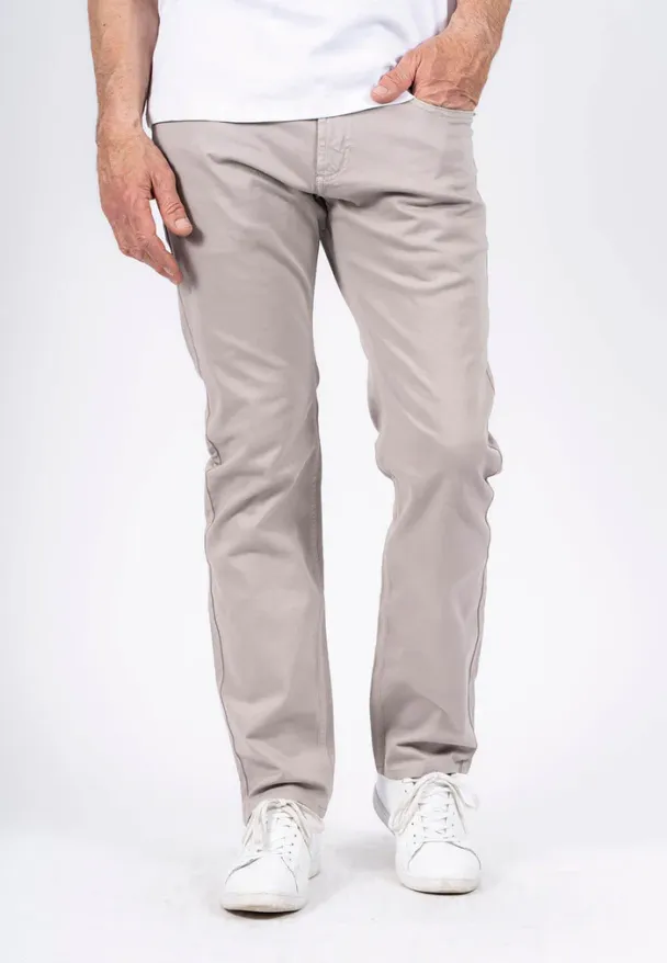 PEBecker 5-pocket pants, beige - Image 1