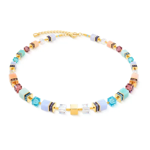 GEOCUBE Necklace Precious Statement Art Nouveau