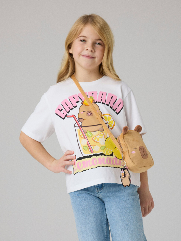 NKFAbina Cabybara t-shirt - Image 1
