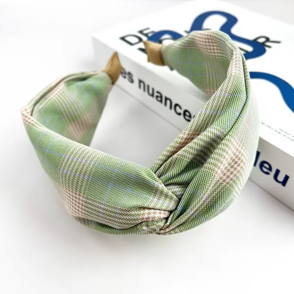 H&aring;rb&oslash;yle - Checkerboard Knot, Gr&oslash;nn