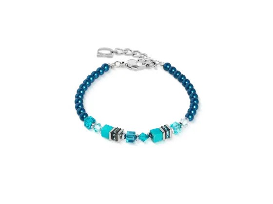Bracelet Princess Teal Glow & Silver