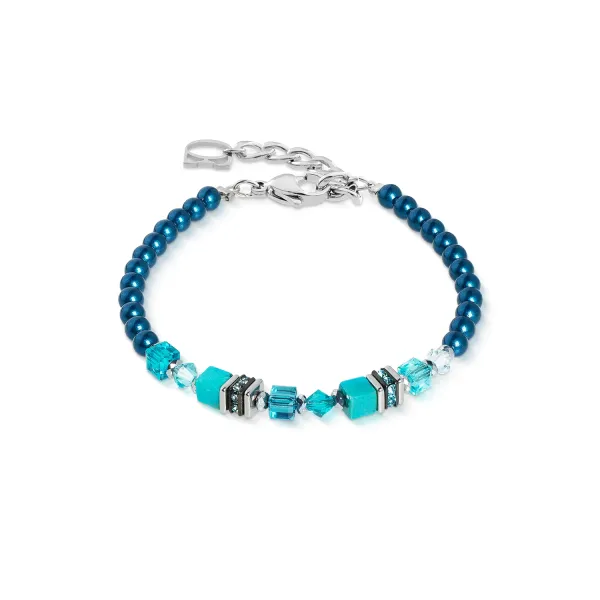 Bracelet Princess Teal Glow & Silver