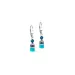Earrings Princess Teal Glow & Silver